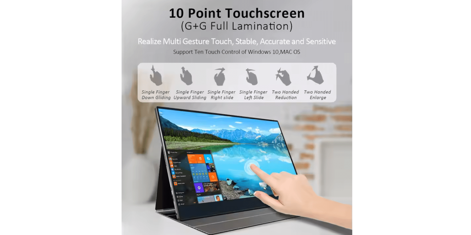 Explore the Sibolan 15.6 inch 4K portable touchscreen monitor with HDR, 100% RGB color, and Chromebook laptop support – ideal for artists, gamers, and professionals. omnibaya