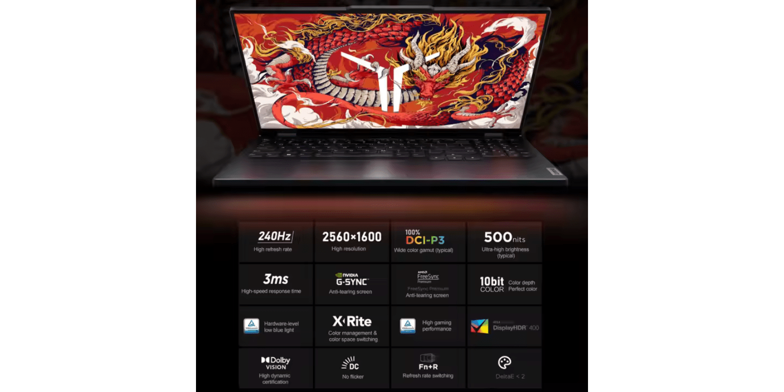 NEW ARRIVAL Lenovo LEGION R9000P 2024 Laptop 16” Gaming Beast with RTX 4060 & 7945HX CPU omnibaya