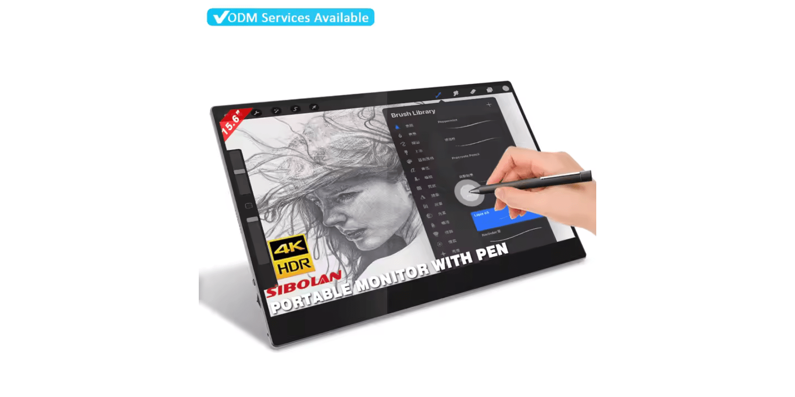 Explore the Sibolan 15.6 inch 4K portable touchscreen monitor with HDR, 100% RGB color, and Chromebook laptop support – ideal for artists, gamers, and professionals. omnibaya