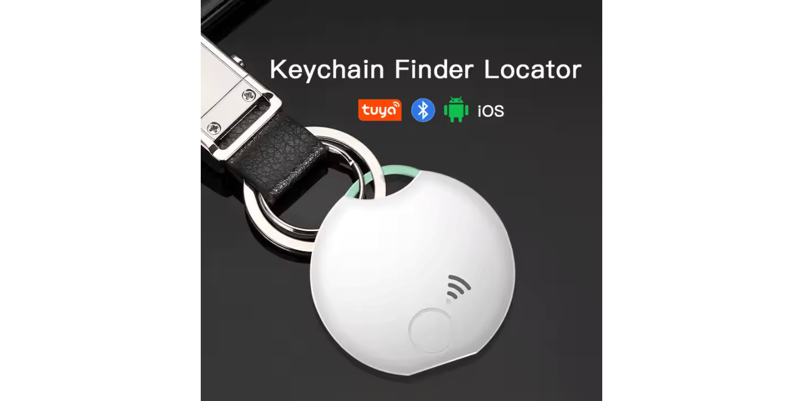 RSH Tuya Smart Bluetooth Key Finder – Mini GPS Tracker for Keys, Wallet, Bag, Pets & Kids – Wireless RF Locator Compatible with iOS & Android omnibaya