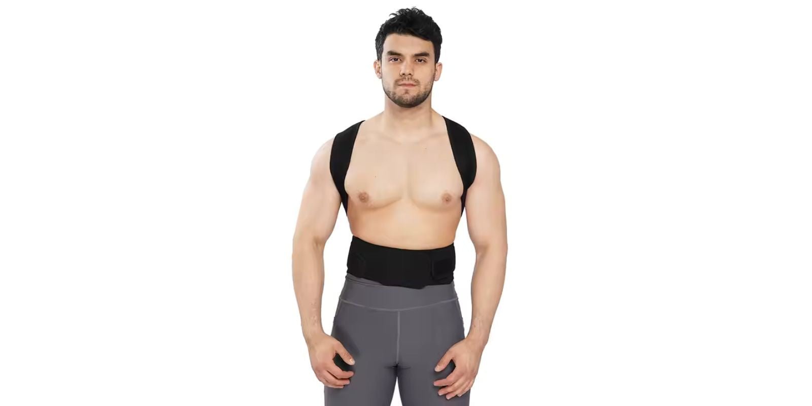 Adjustable Back and Neck Posture Corrector – Pain Relief Support for Men and Women omnibaya