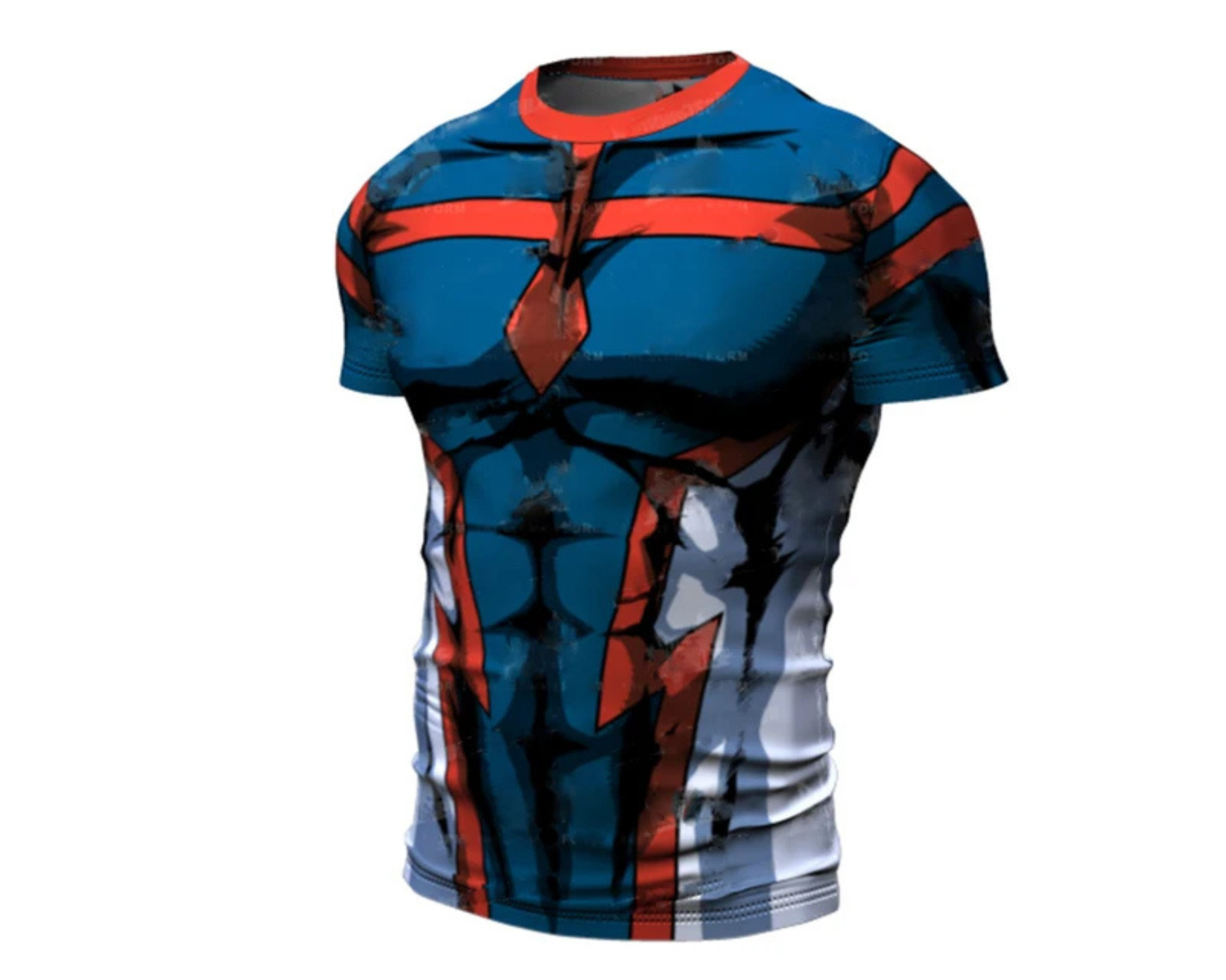 Men's Compression Shirt – Long Sleeve Gym Rashguard, Black/White Slim Fit Sportswear Top omnibaya