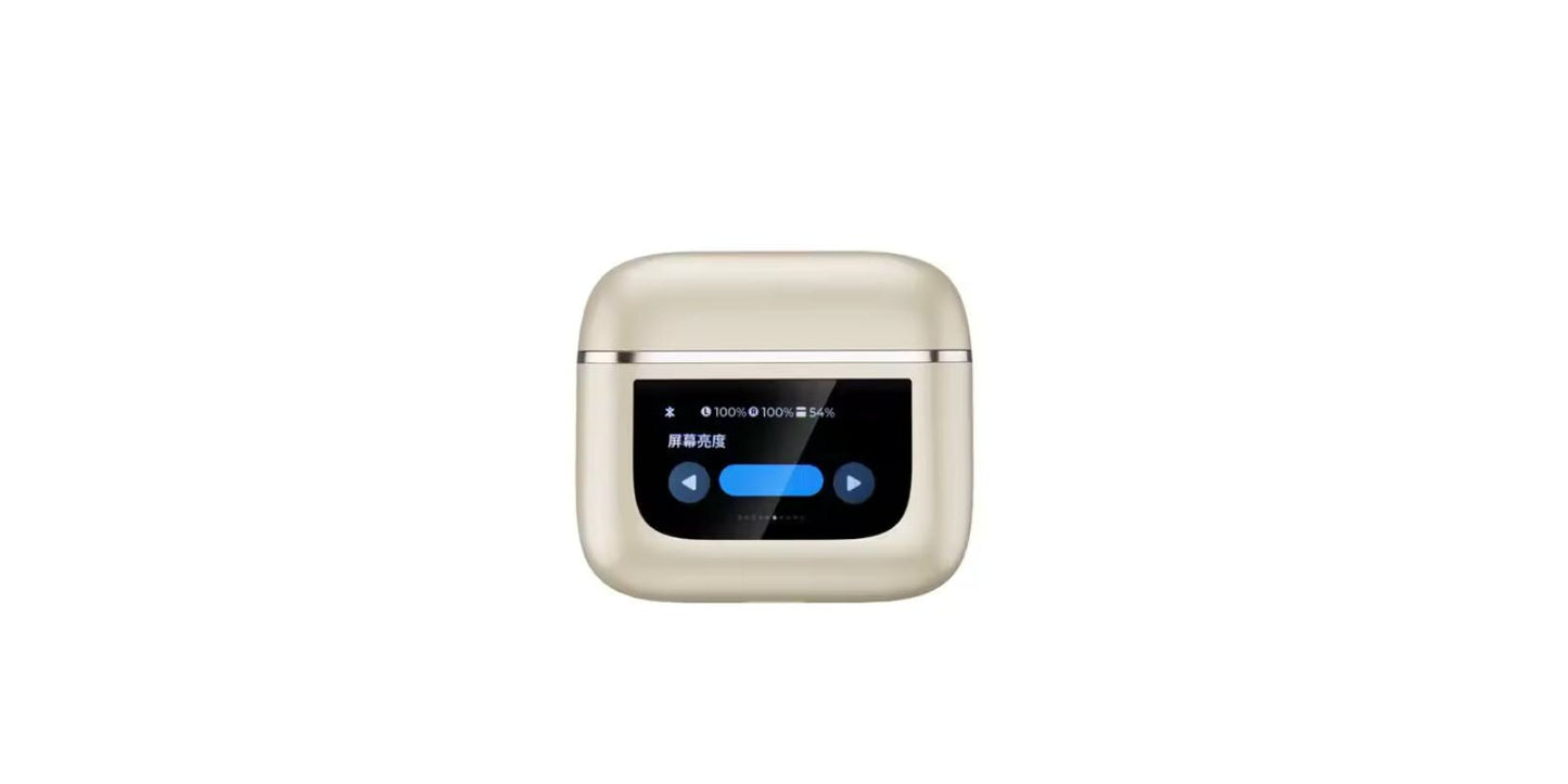 2024 Wireless Earphones V8 – Noise Cancelling Sport Earbuds with Smart LCD Touch, Fast Charging & Microphone omnibaya