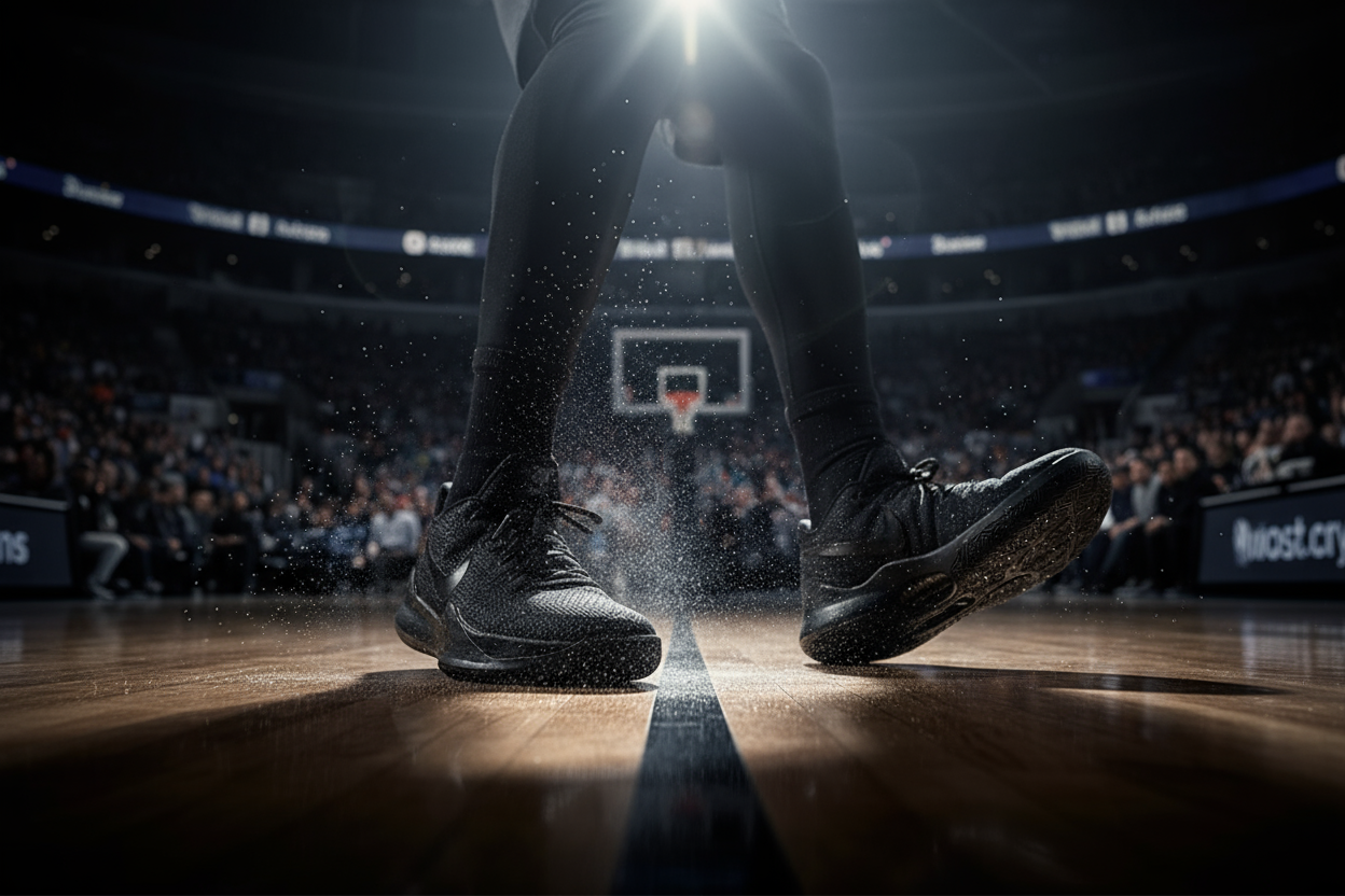 All Black Basketball Shoes for Men – Lightweight, Outdoor & Indoor Court Sneakers 2025 - Omnibaya