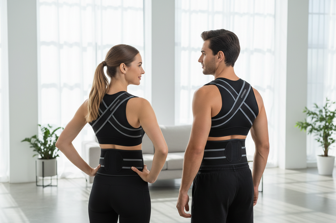Upper Back Brace Guide – Posture Corrector for Men & Women - Omnibaya