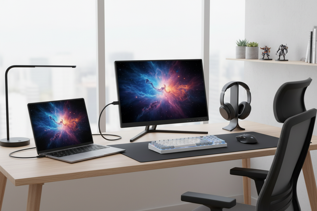 Best Portable External Monitor 1080P/4K – 144Hz Laptop Display - Omnibaya