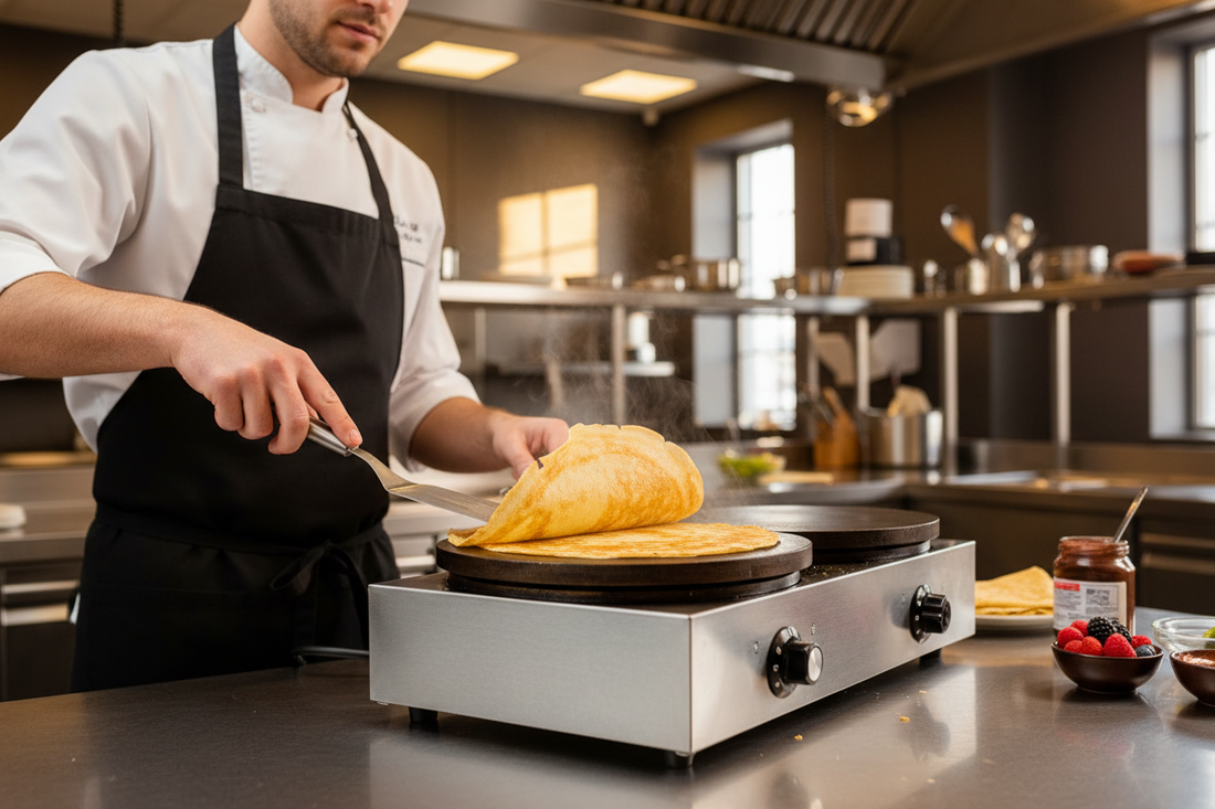 How the Goodloog Commercial Electric Crepe Maker Enhances Your Kitchen - Omnibaya