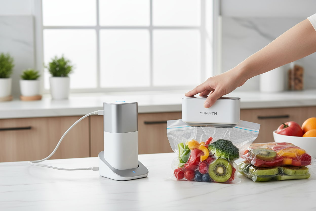 How the Yumyth Mini Vacuum Sealer Revolutionizes Kitchen Storage - Omnibaya