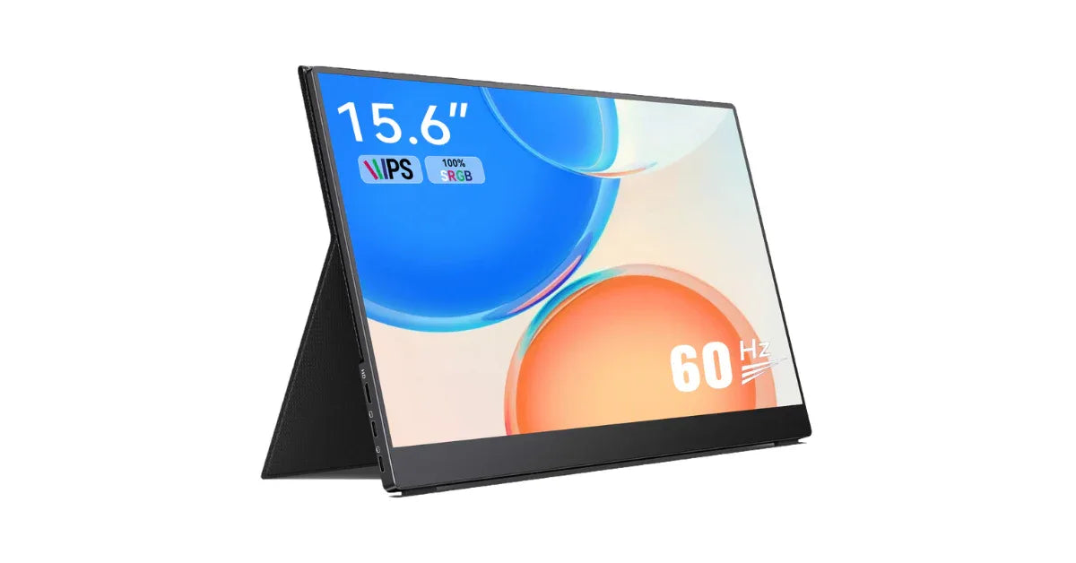 15.6-inch Portable Monitor 4K for Laptop – External & Gaming Display - Omnibaya