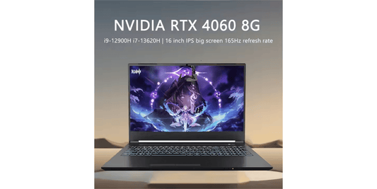 2024 16 Inch Notebook I9 Gaming Laptop RTX 4060 16GB 32GB Gaming Computer Backlit Keyboard Win10 New Cheap Price Gamer Notebook omnibaya