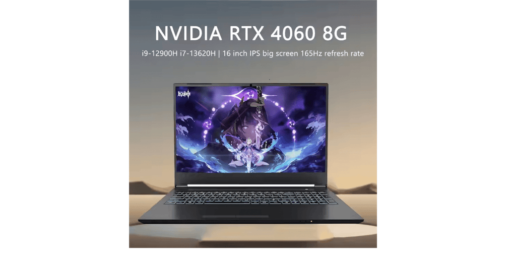 2024 16 Inch Notebook I9 Gaming Laptop RTX 4060 16GB 32GB Gaming Computer Backlit Keyboard Win10 New Cheap Price Gamer Notebook omnibaya