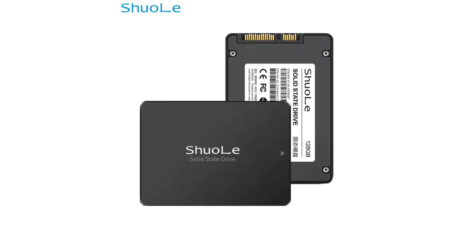 ShuoLe 2.5 Inch SATA3 SSD 128GB Internal Laptop Hard Drive – High-Speed Solid State Disk for Laptop & Desktop omnibaya