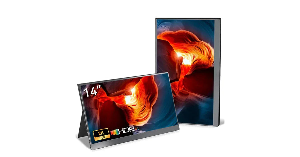 15.6-inch Portable Monitor 4K for Laptop – External & Gaming Display - Omnibaya