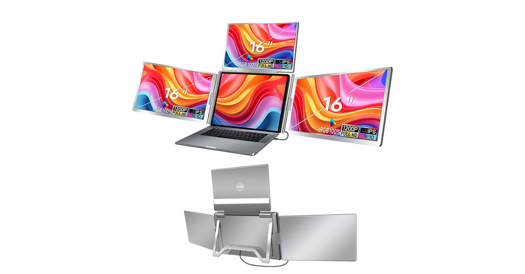2025 Best Portable Triple Monitor for Laptop Omnibaya