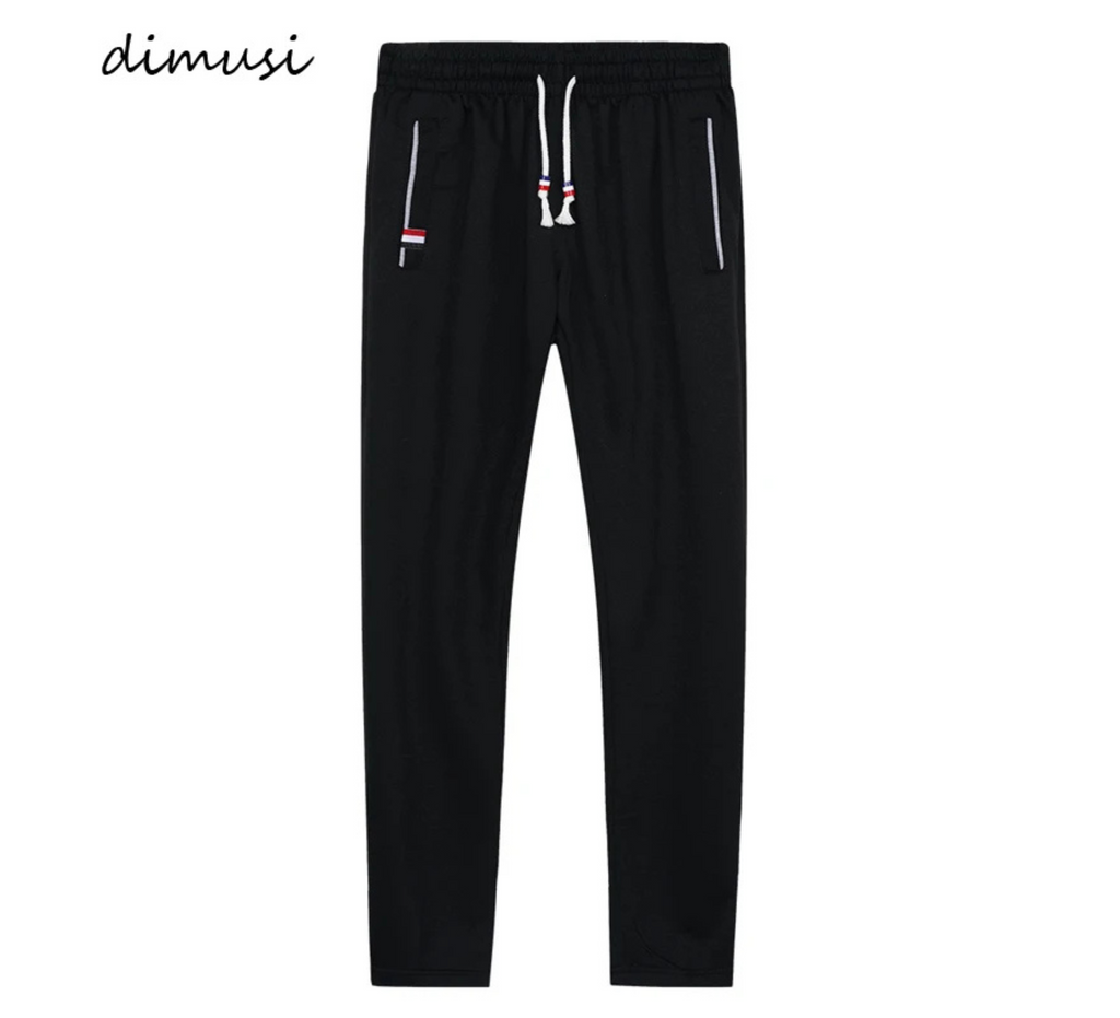 DIMUSI Men’s Joggers Casual Pants – Fitness & Sportswear Tracksuit Bottoms 6XL - Omnibaya