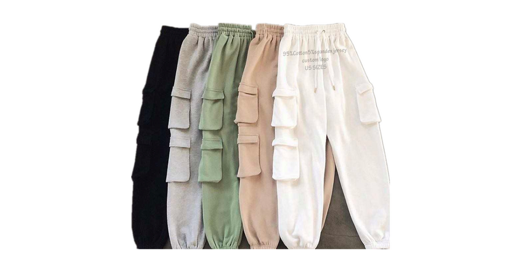 Custom Logo Cotton Harem Cargo Pants for Women – Comfy Summer Joggers Omnibaya