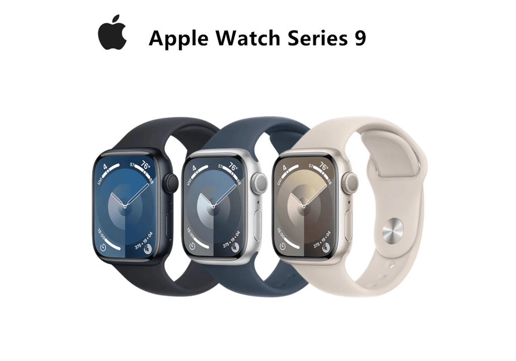 100% Original Apple Watch Series 9 45mm GPS – Waterproof Smartwatch with OLED Display, Sport Band & Fitness Tracker 2025 omnibaya
