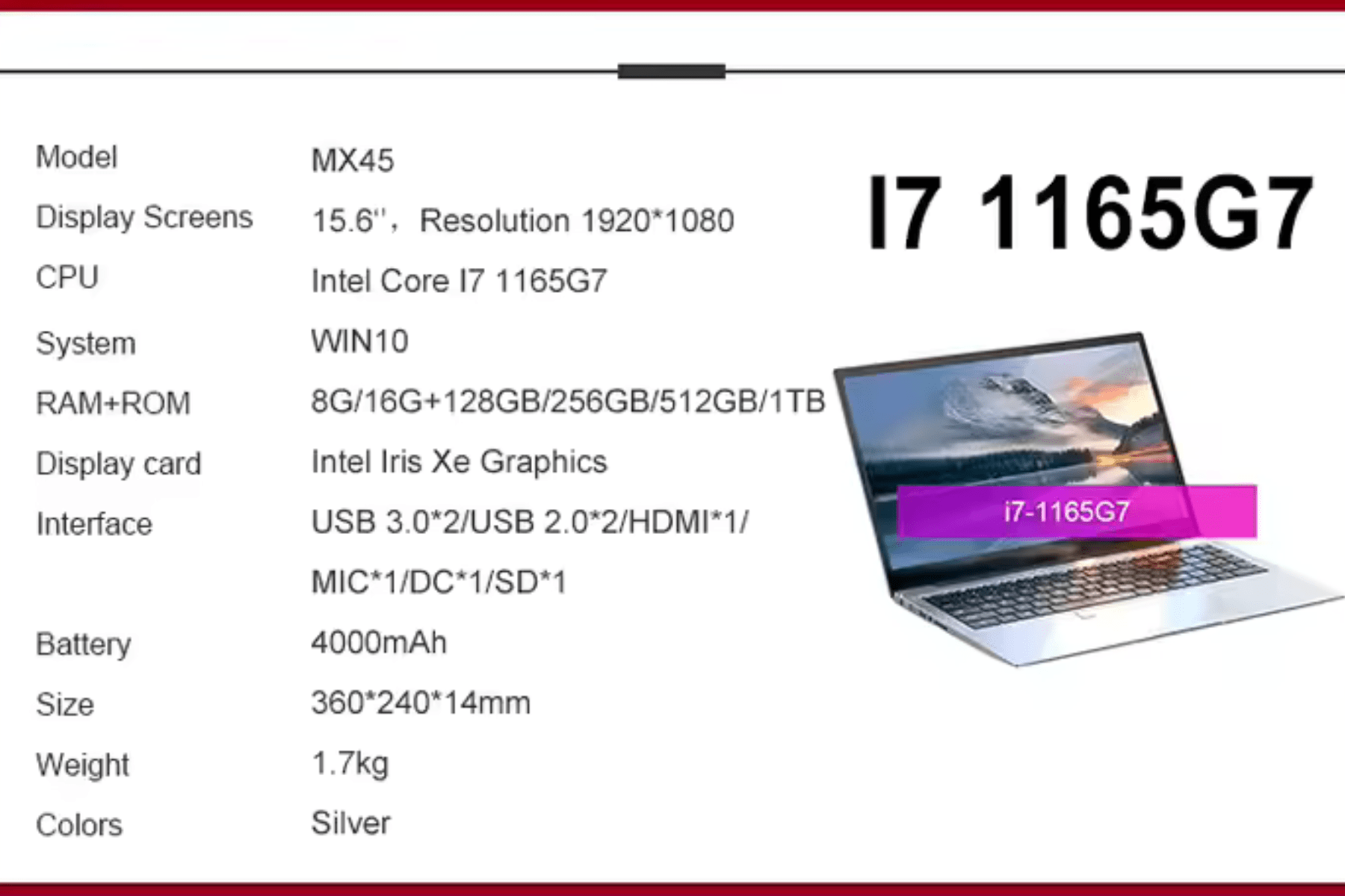 💻 HP Windows Laptop – High-Performance 15.6" Intel i7 Metal Laptop for Work, Gaming & More omnibaya