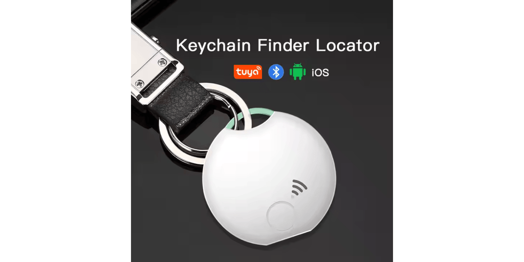 RSH Tuya Smart Bluetooth Key Finder – Mini GPS Tracker for Keys, Wallet, Bag, Pets & Kids – Wireless RF Locator Compatible with iOS & Android omnibaya