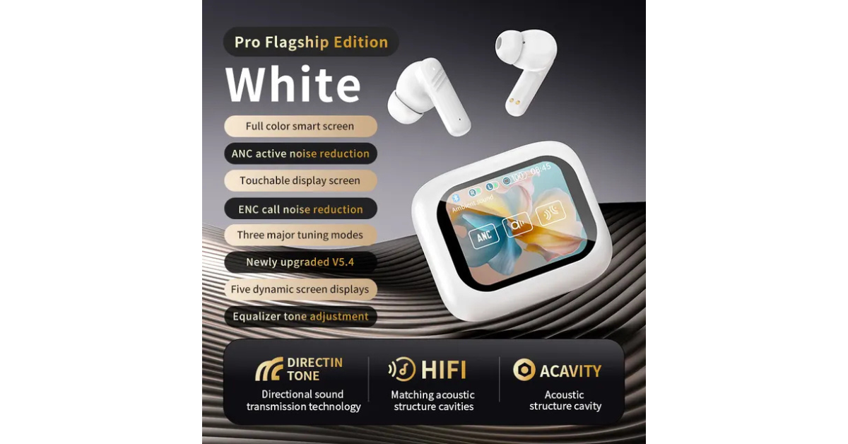 Billboard Wireless Earbuds – True Wireless, Noise Cancelling & Long Battery Omnibaya