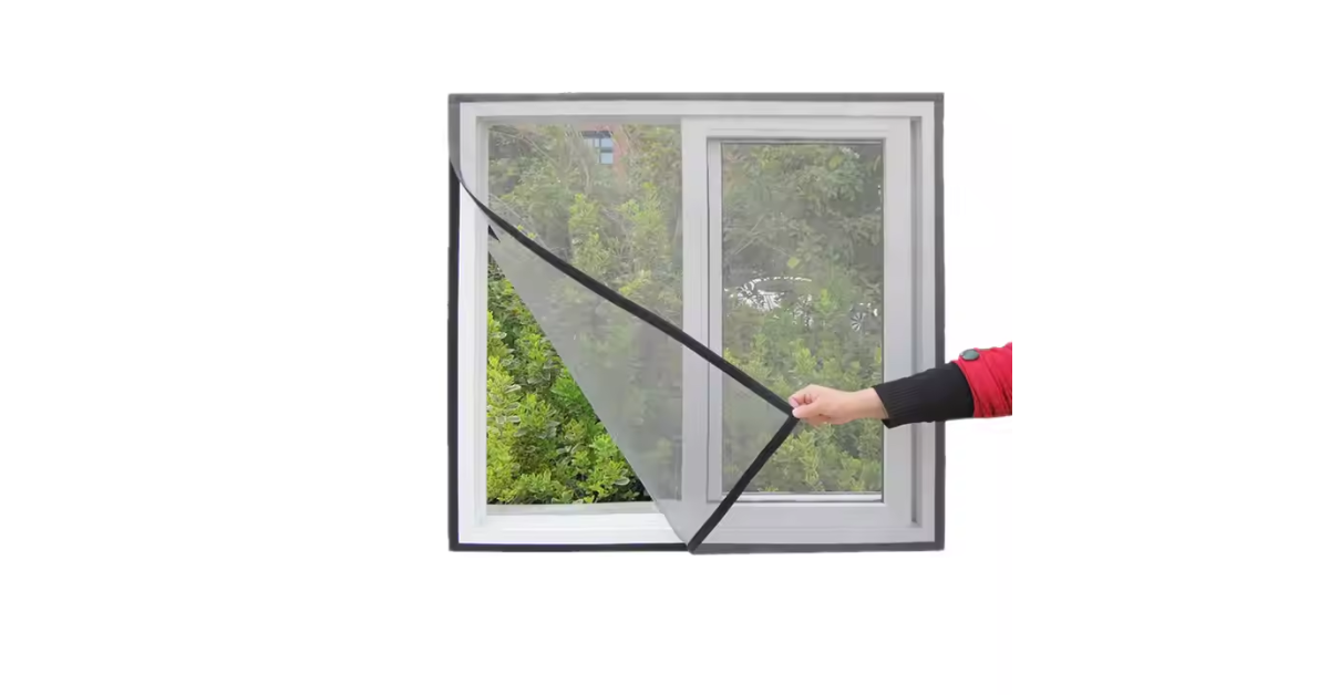 DIY Magnetic Insect Screen for Windows – Easy Install