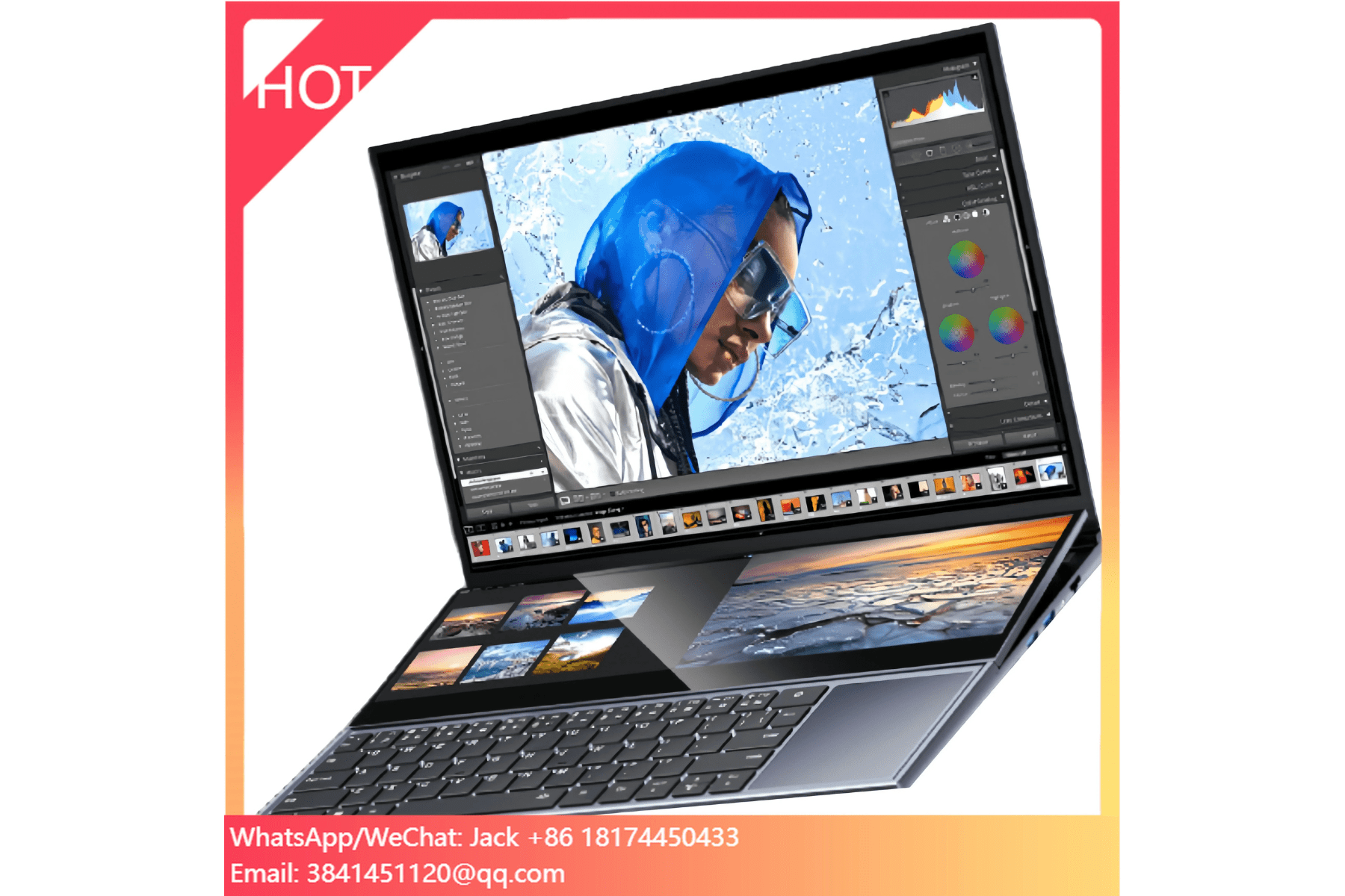 HP ZBook Pro UX582 – i7 32 GB RAM 1 TB SSD Dual‑Screen Business Laptop omnibaya