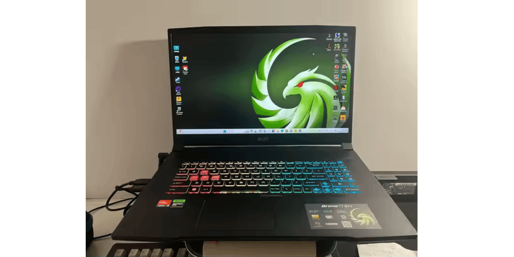 2024 MSI Bravo17 R9-7940HS RTX 4060 Gaming Laptop 17.3" 144Hz | 16GB DDR5 RAM 1TB SSD omnibaya