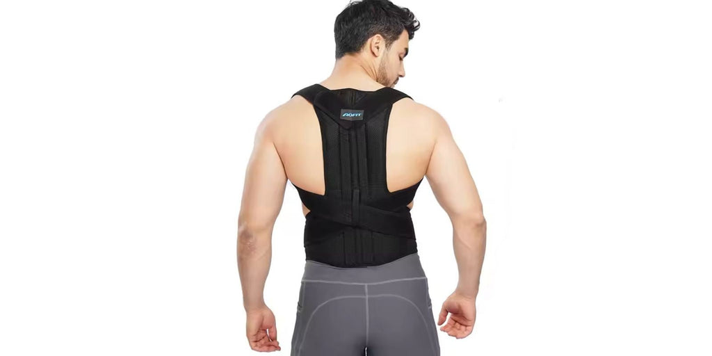 Adjustable Back and Neck Posture Corrector – Pain Relief Support for Men and Women omnibaya