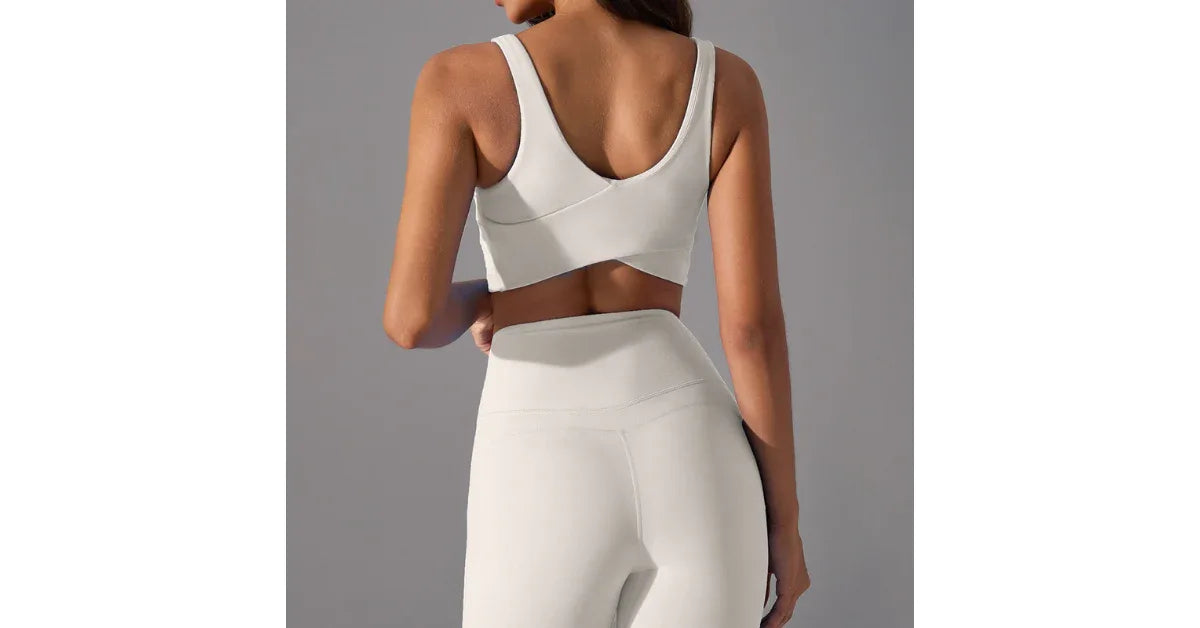 Women's Seamless Tank Top & High-Waist Capri Leggings Set – Gym & Running Activewear 2025 - Omnibaya