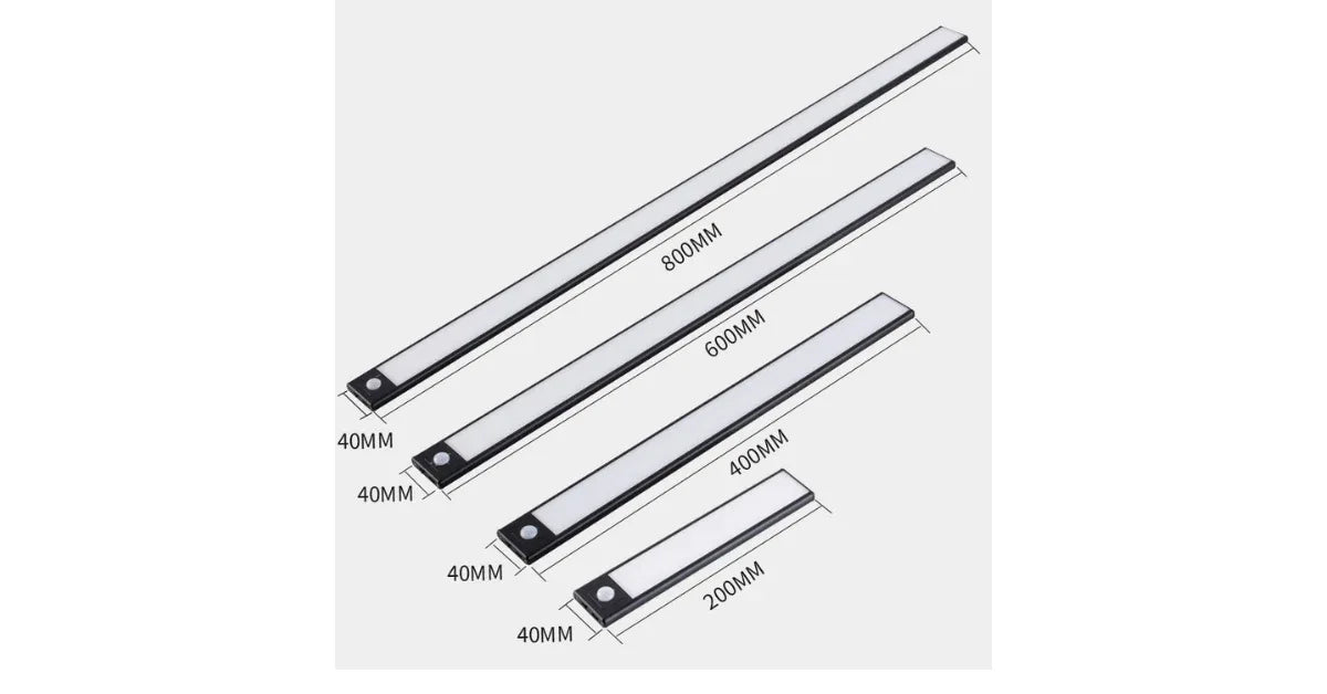 LED Motion Sensor Closet Light – Rechargeable Wireless Night Lamp - Omnibaya