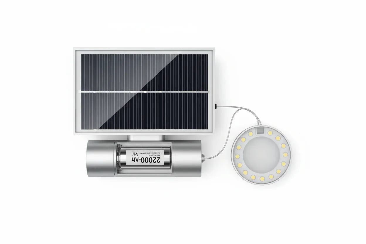 Solar Powered Outdoor Garden Lights (Waterproof): Efficient and Elegant Landscape Lighting - Omnibaya