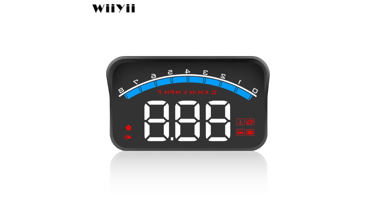 HUD display showing MPH speedometer