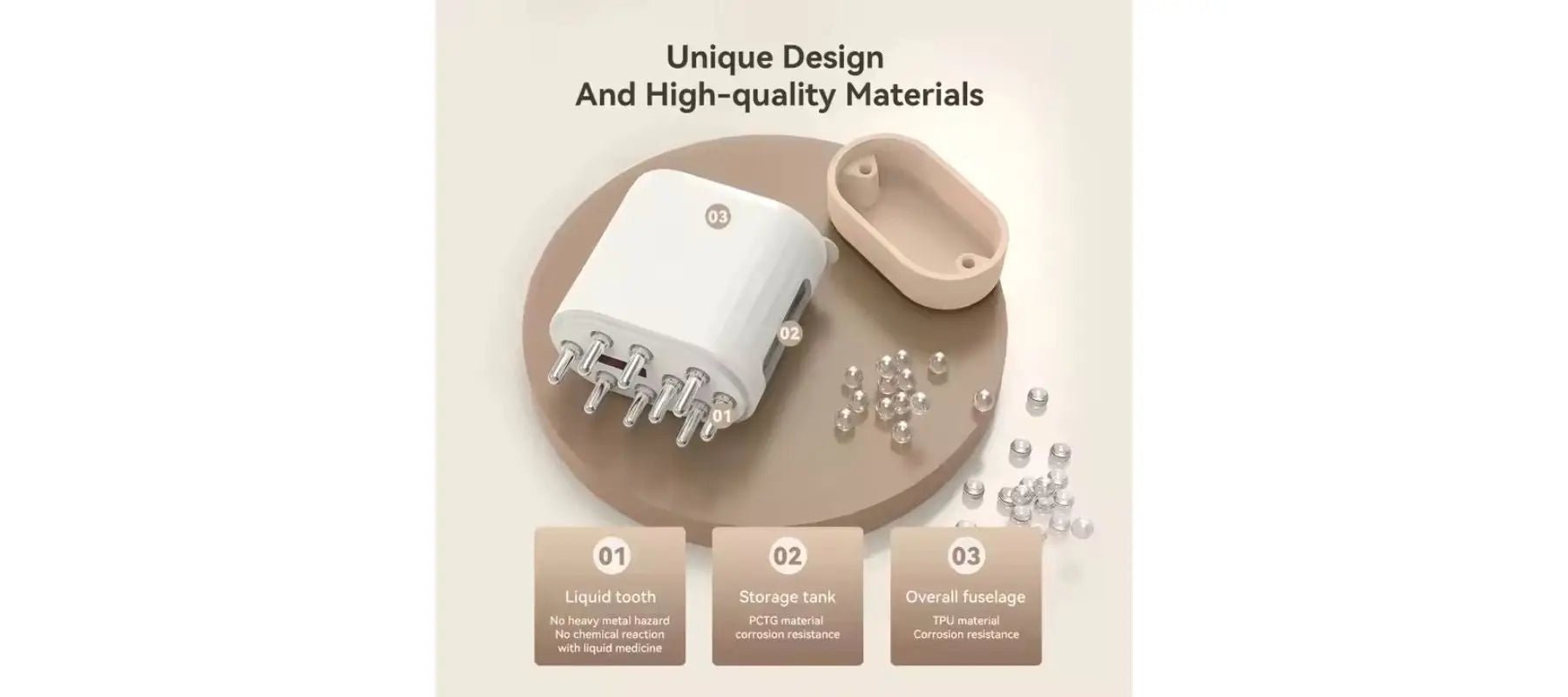 Home Hair Treatment – EMS & LED Hair Growth Comb with Oil Applicator omnibaya