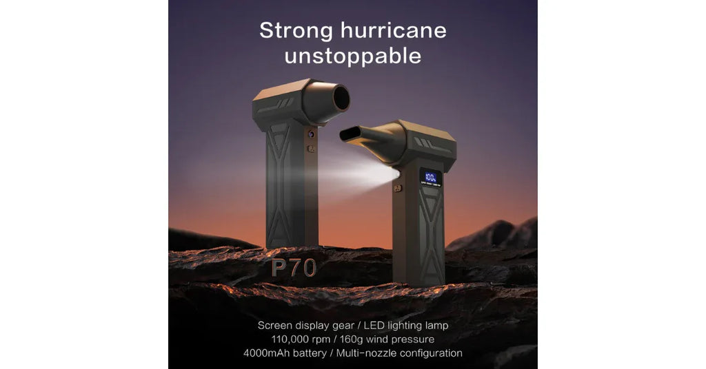 2 in 1 Car Vacuum Cleaner – High Suction Portable Wireless Turbo Cleaner - Omnibaya