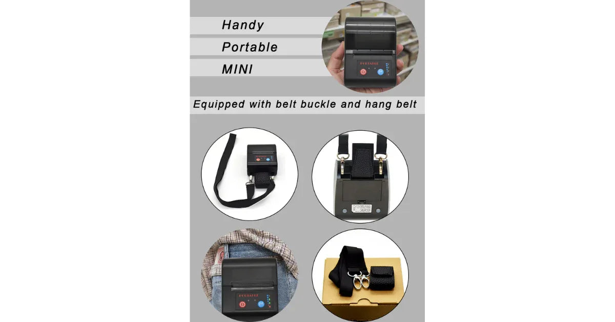 Why Portable Thermal Label Printers Are Essential for Small Businesses - Omnibaya