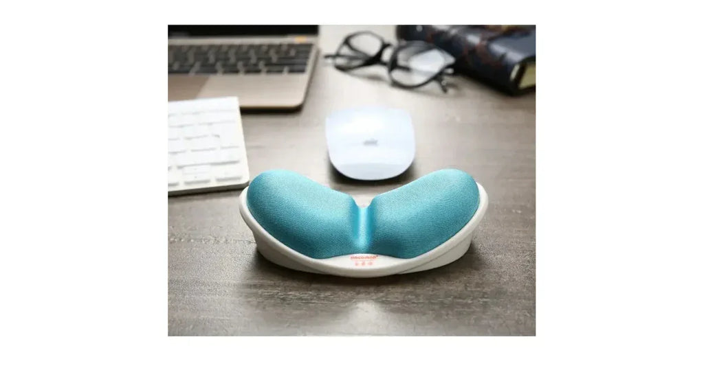 Anti-Skid Memory Foam Mouse Pad – Ergonomic Wrist Support for Office & Gaming - Omnibaya