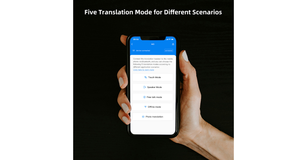 Latest wireless earbuds with real-time translation