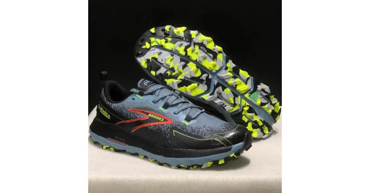 BROOKS GHOST Cascadia18 Running Shoes – Waterproof, Shock-Absorbing, Anti-Slip Design - Omnibaya
