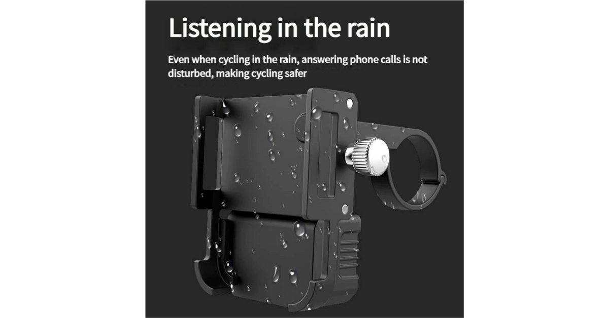 motorcycle phone mount with fast charging