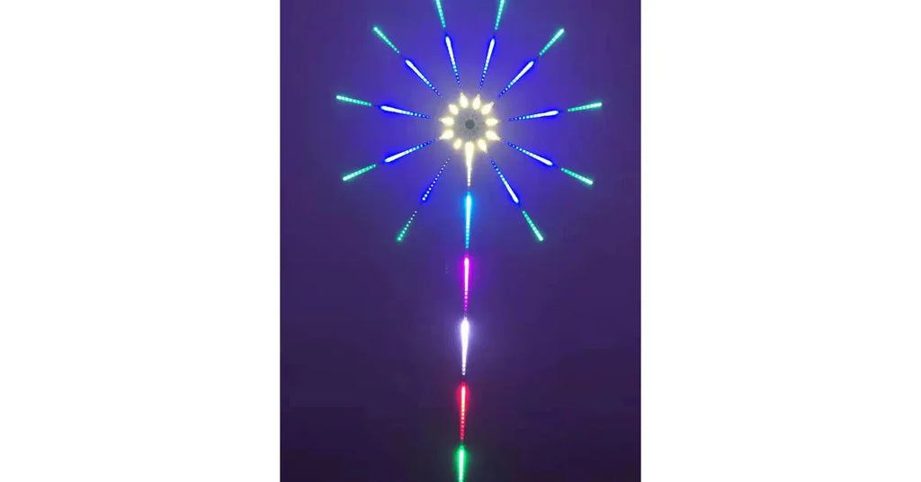 Tcwin Fireworks LED Strip Light RGB Festoon Fairy Light | Music Control & Remote LED Light 2025 - Omnibaya
