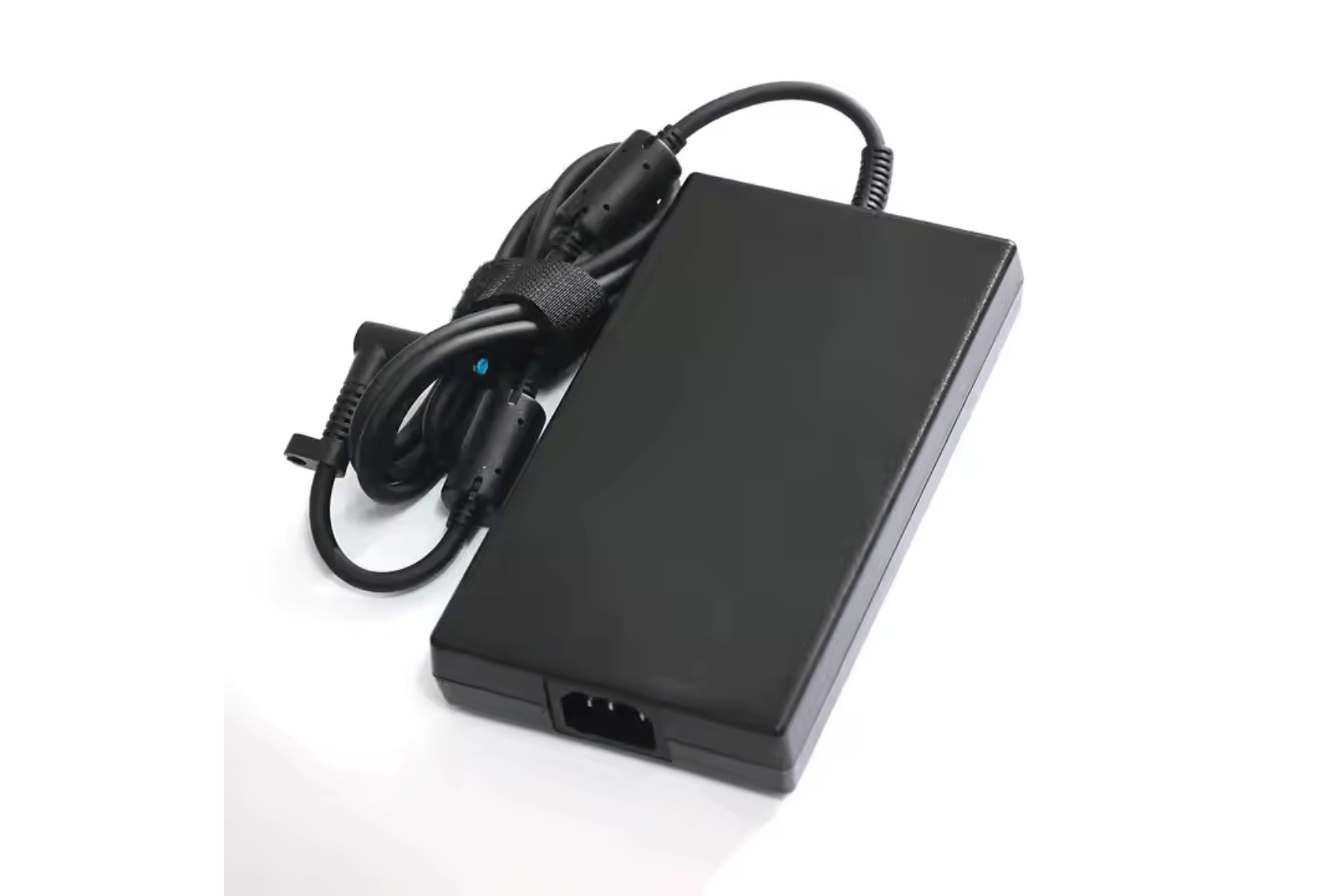 High-quality HP laptop battery replacement charger, 19.5V 10.3A AC adapter, shown in a front view. Perfect for users searching for laptop battery replacement near me.