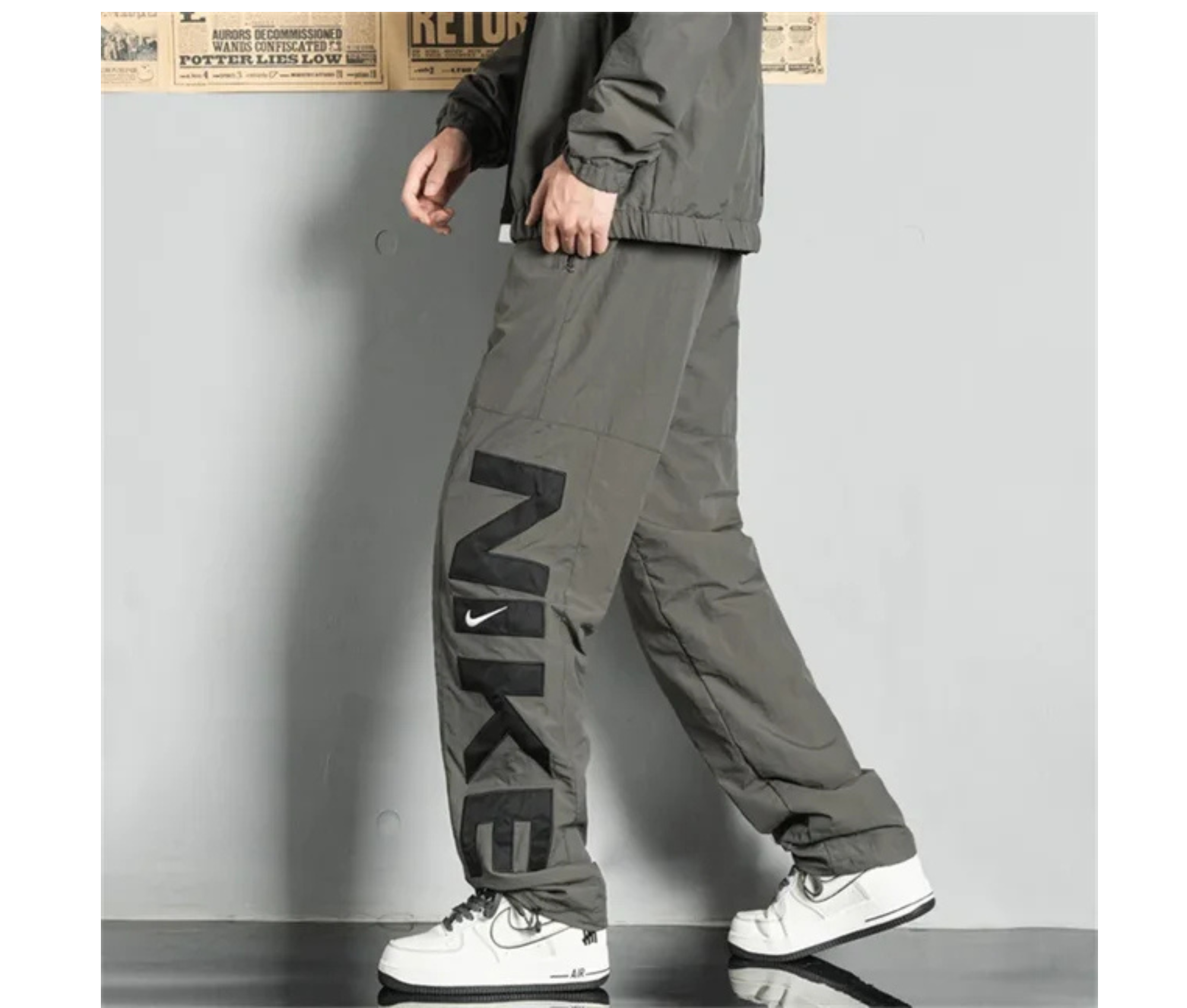 Product photo showing outdoor performance nike sweatpants