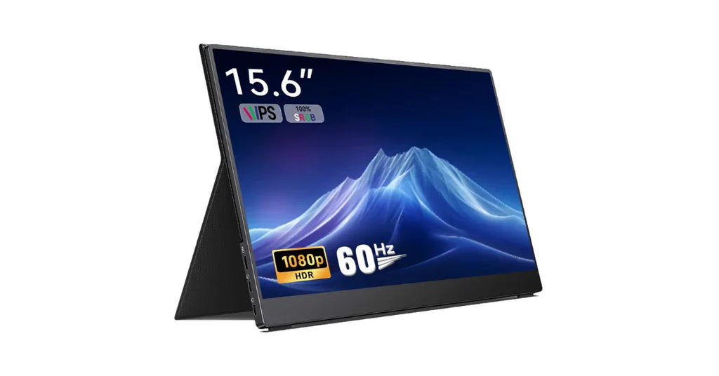 15.6-inch Portable Monitor 4K for Laptop – External & Gaming Display - Omnibaya