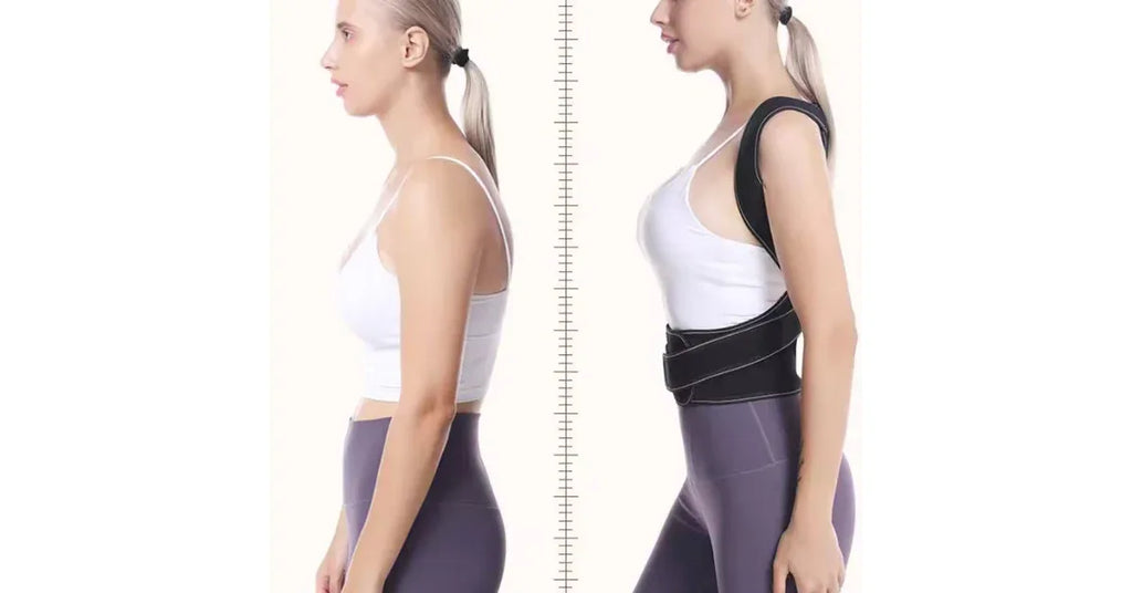 Adult Posture Corrector for Men & Women – Shoulder and Back Brace - Omnibaya