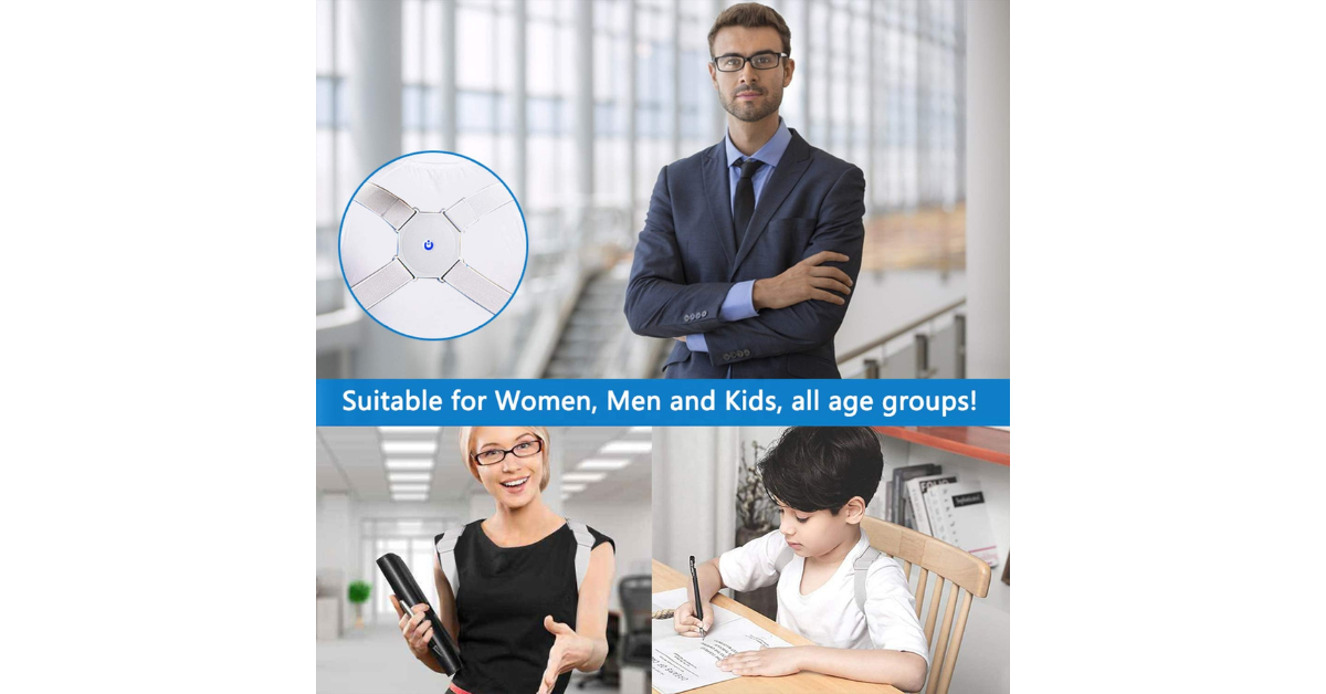 Posture corrector for office worker