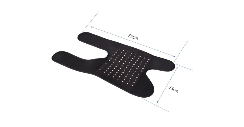 Red Light Therapy Belt 660nm 850nm – Infrared Heating Wrap for Knee, Shoulder & Pain Relief - Omnibaya