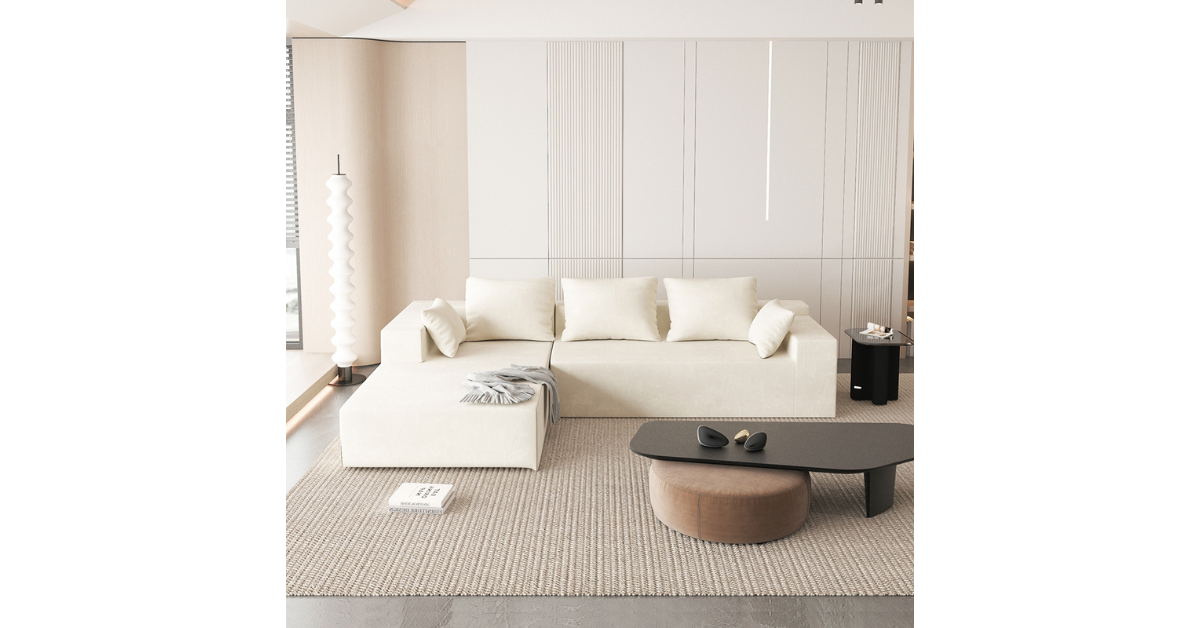 Modular sectional sofa adjustable