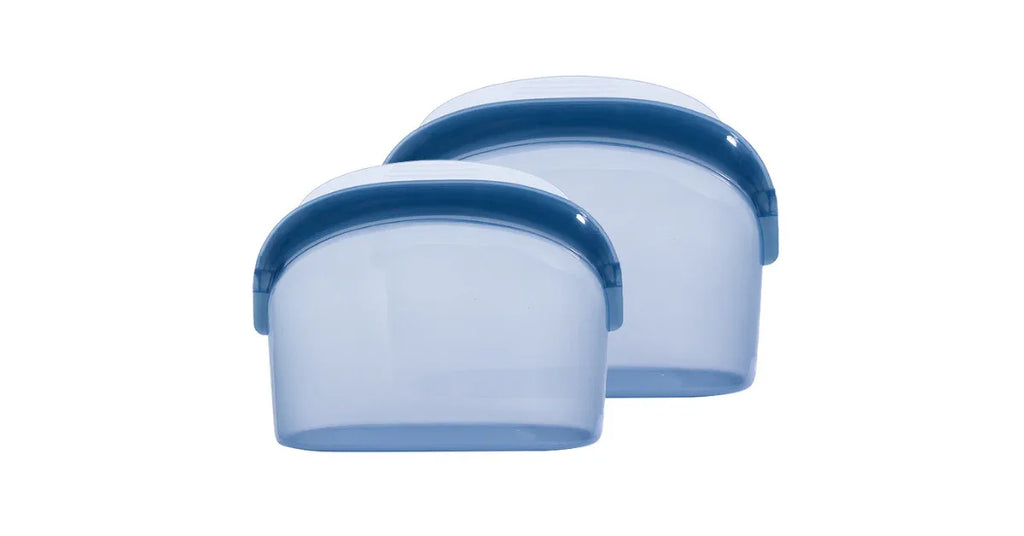 100% Food Grade 1500ml Reusable Silicone Food Storage Bags – Eco-Friendly Kitchen & Fridge Freezer Pouch - Omnibaya
