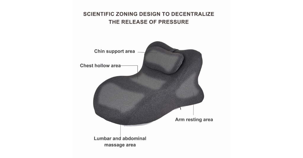 Sleep support pillow in hotel room setting