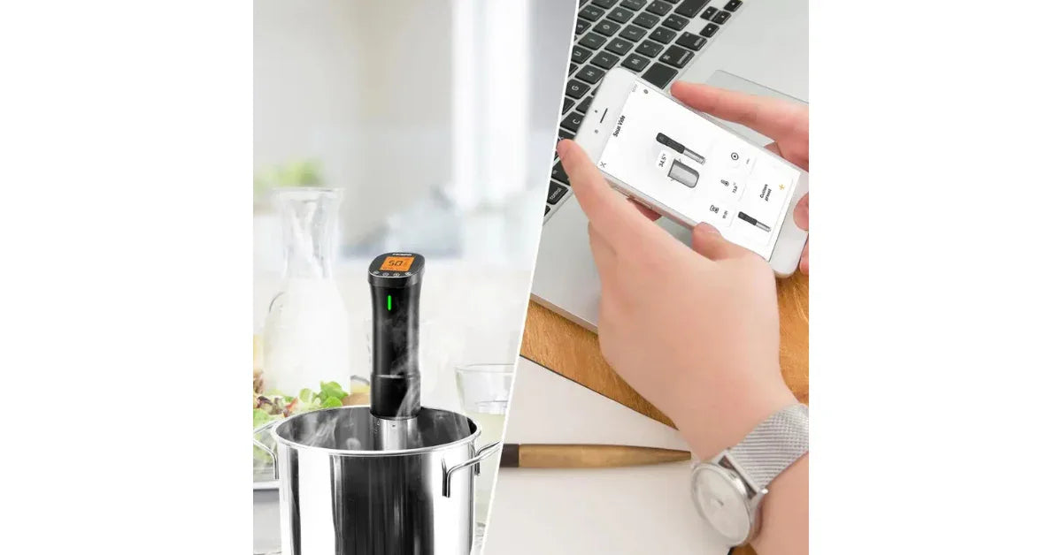 INKBIRD ISV-200W Wi-Fi Culinary Sous Vide – Perfect Precision Cooking at Home - Omnibaya